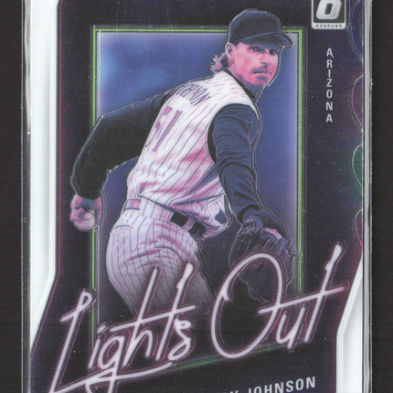 2021 Panini Donruss Optic Lights Out Randy Johnson #LO1