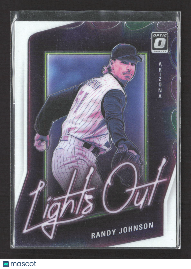 2021 Panini Donruss Optic Lights Out Randy Johnson #LO1