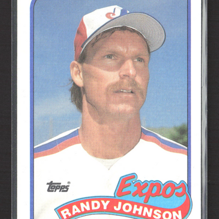 1989 Topps Randy Johnson #647