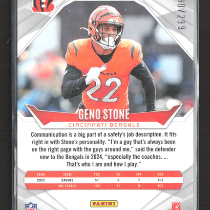 2025 Panini Phoenix Geno Stone #61 290/299