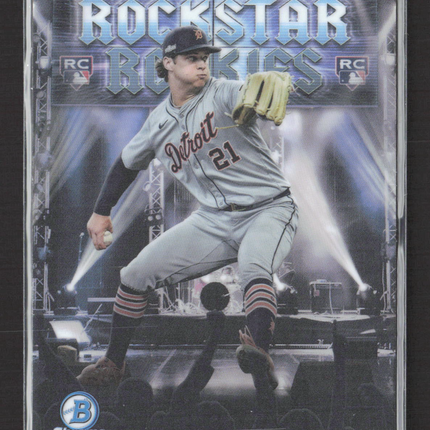 2025 Bowman Chrome Rockstar Rookies Jackson Jobe #RR-10 RC