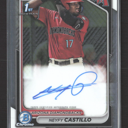 2024 Bowman Chrome Neyfy Castillo #CPA-NC 1st Bowman auto