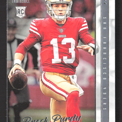 2023 Panini Chronicles Luminance Brock Purdy #213 RC