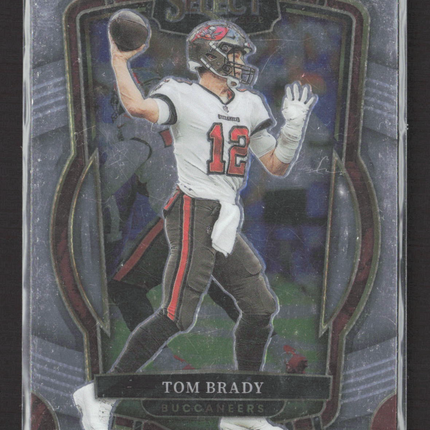 2023 Panini Select Football Tom Brady #207 Club Level