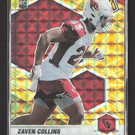2021 Panini Mosaic Zaven Collins #363 Yellow Reactive RC