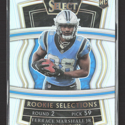 2022 Panini Select Rookie Selections Terrace Marshall Jr. #RS-14 Prizm RC
