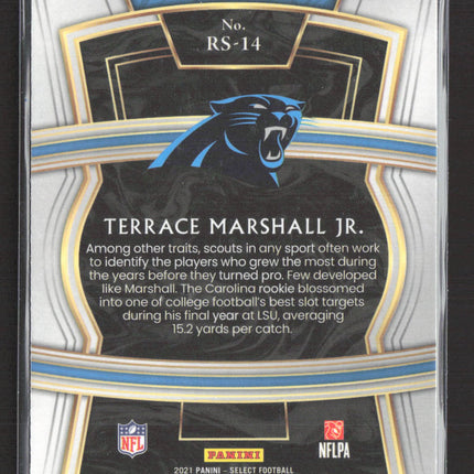 2022 Panini Select Rookie Selections Terrace Marshall Jr. #RS-14 Prizm RC