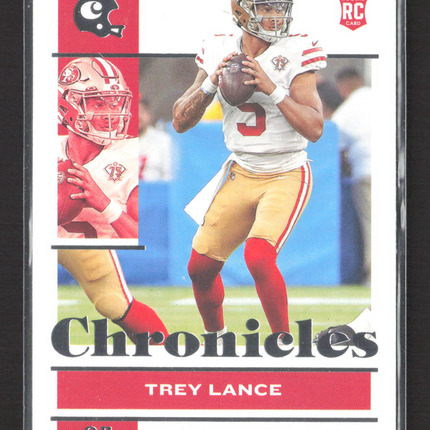 2022 Panini Chronicles Football Trey Lance #77 RC