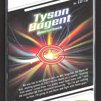 2023 Panini Donruss Optic Light It Up! Tyson Bagent #LU-TB RC