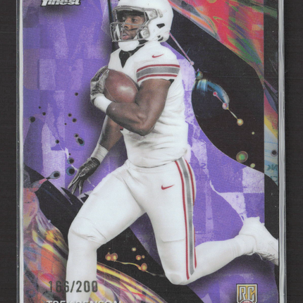 2024 Topps Finest Trey Benson #176 Purple RC 166/200