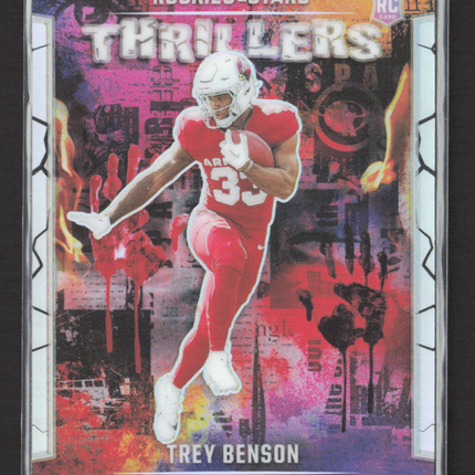 2024 Panini Rookies & Stars Thrillers Trey Benson #T-TBN RC