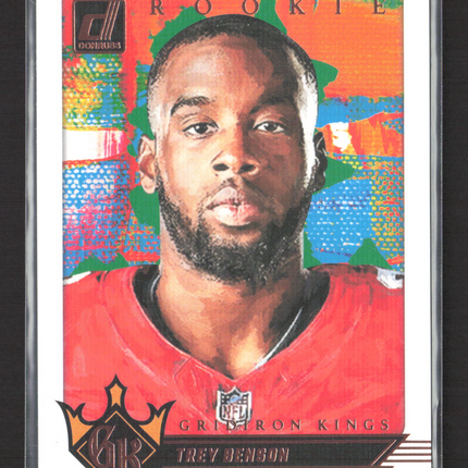 2024 Panini Donruss Gridiron Kings Trey Benson #14