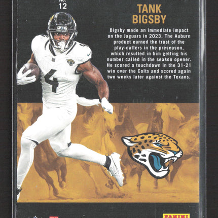 2023 Panini Contenders Football Rookie Stallions Tank Bigsby #12
