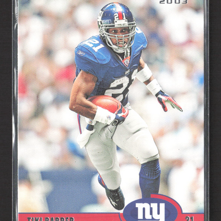 2023 Panini Donruss Football Tiki Barber #32
