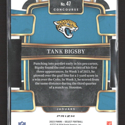 2024 Panini Select Prizm Tank Bigsby #47 Concourse RC