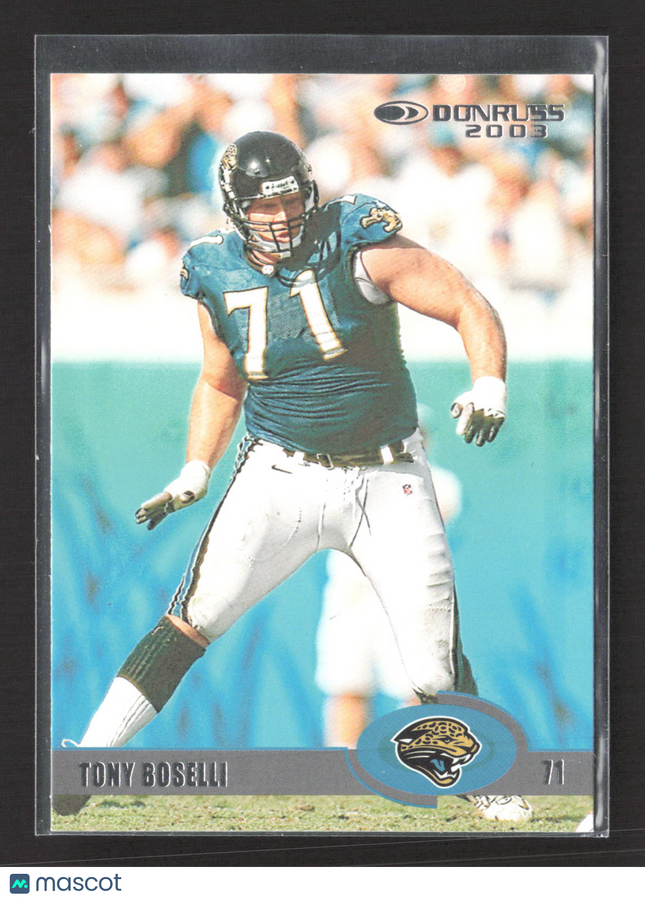 2023 Panini Donruss Football Tony Boselli #10