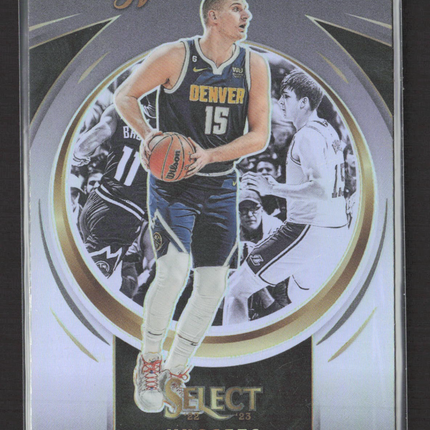 2023 Panini Select Prizm Nikola Jokic #10 silver