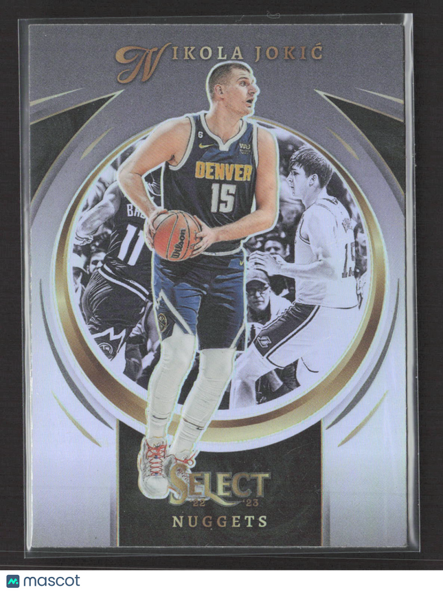 2023 Panini Select Prizm Nikola Jokic #10 silver