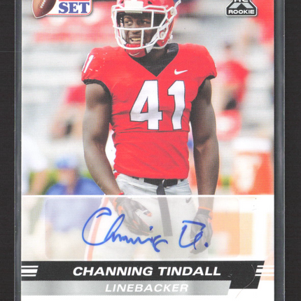 2022 Leaf Pro Set Channing Tindall #PSA-CT1 RC auto