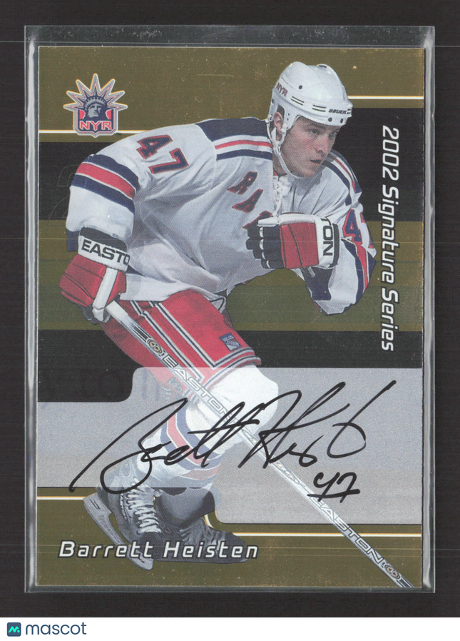 2024 In The Game Signature Series Barrett Heisten #218 auto gold