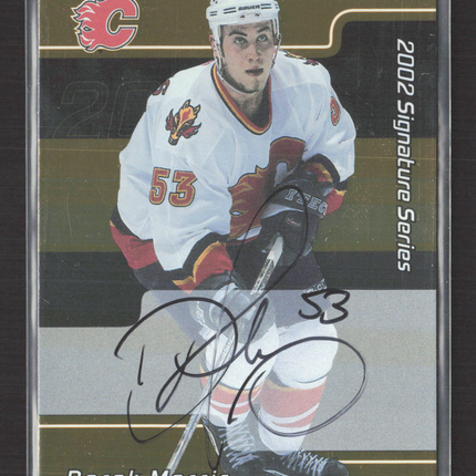 2002 In The Game Signature Series Derek Morris #177 auto gold