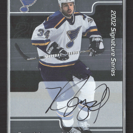 2002 In The Game Signature Series Reed Low #145 auto Auto