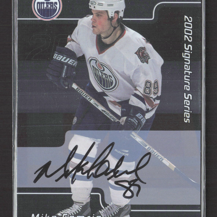 2002 In The Game Signature Series Mike Comrie #038 auto Auto