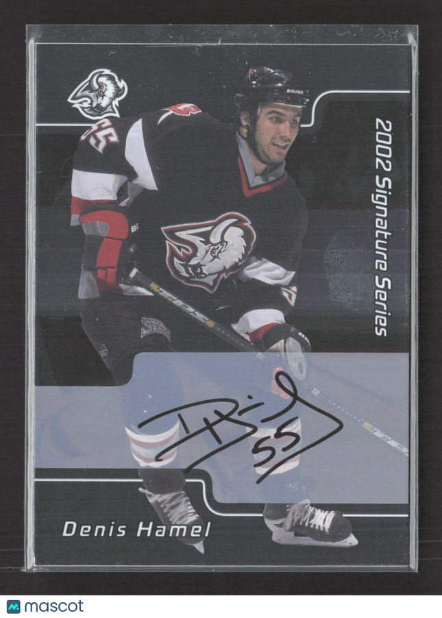 2002 In The Game Signature Series Denis Hamel #139 auto Auto