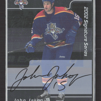 2002 In The Game Signature Series John Jakopin #139 auto Auto
