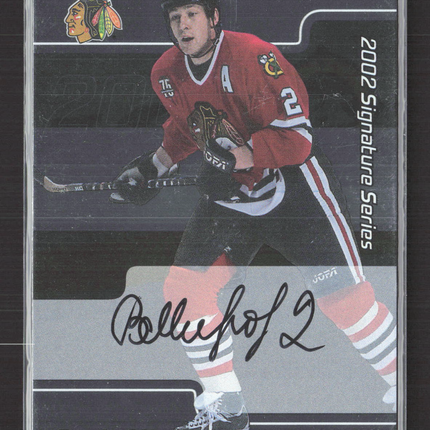 2002 In The Game Signature Series Boris Mironov #179 auto Auto