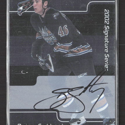 2002 In The Game Signature Series Brian Sutherby #223 auto Auto
