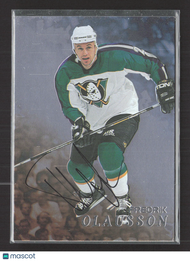 1998 Be A Player Fredrik Olausson #154 auto Auto
