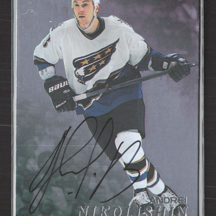 1998 Be A Player Andrei Nikolishin #300 auto Auto