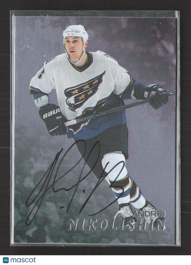 1998 Be A Player Andrei Nikolishin #300 auto Auto