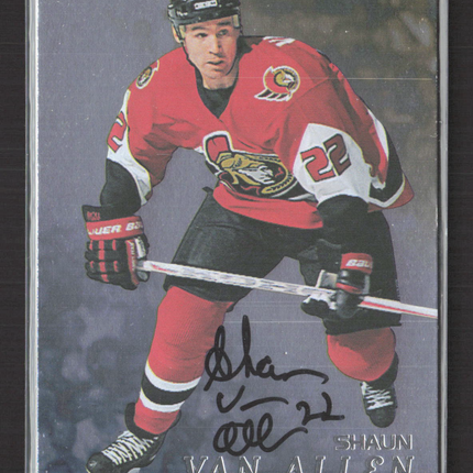 1998 In The Game Be A Player Shaun Van Allen #245 auto Auto