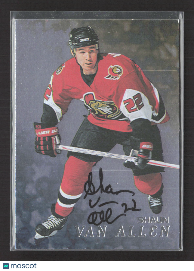 1998 In The Game Be A Player Shaun Van Allen #245 auto Auto