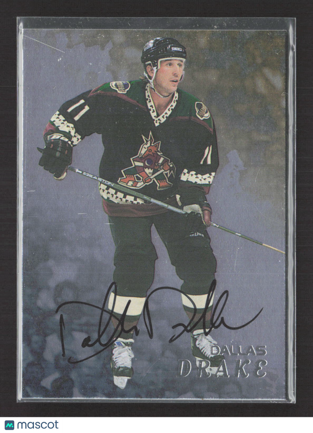 1998 Be A Player Dallas Drake #257 auto Auto