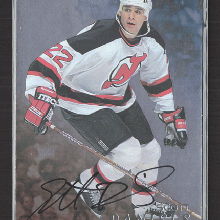 1998 Be A Player Scott Daniels #229 auto Auto
