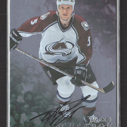 1998 Be A Player Alexei Gusarov #183 auto Auto
