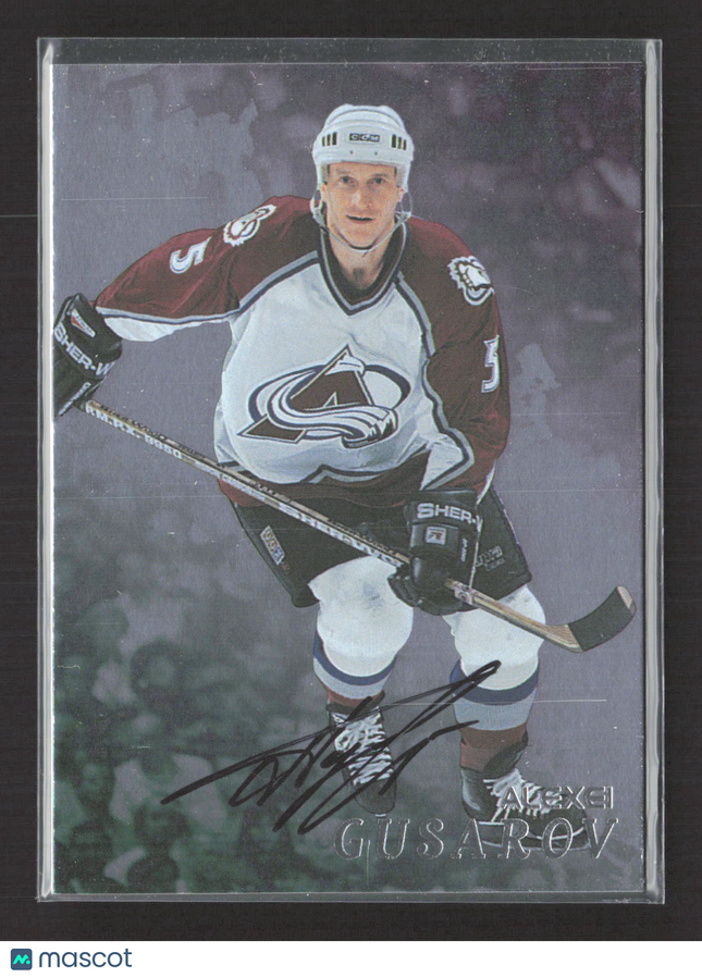 1998 Be A Player Alexei Gusarov #183 auto Auto