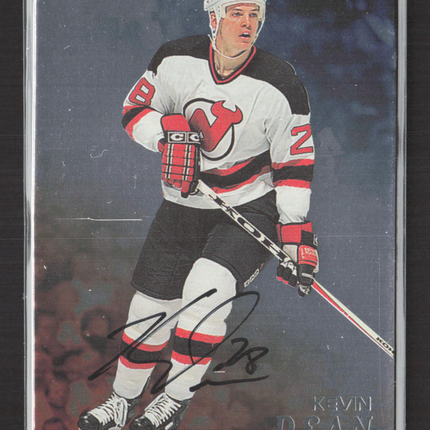 1998 In The Game Be A Player Kevin Dean #82 auto Auto
