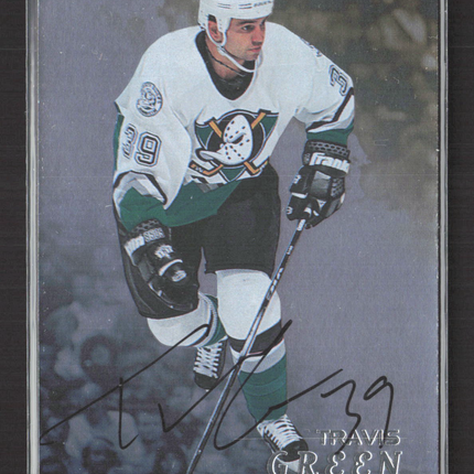 1998 In The Game Be A Player Travis Green #155 auto Auto
