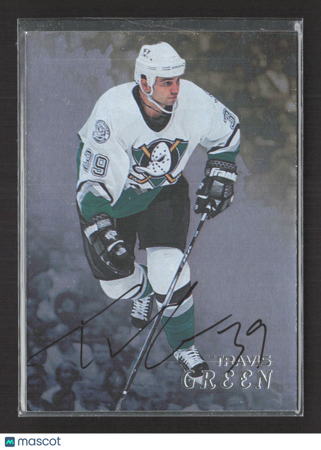 1998 In The Game Be A Player Travis Green #155 auto Auto