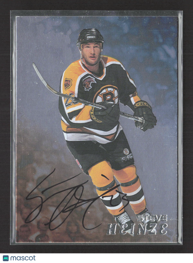 1998 Be A Player Steve Heinze #157 auto Auto
