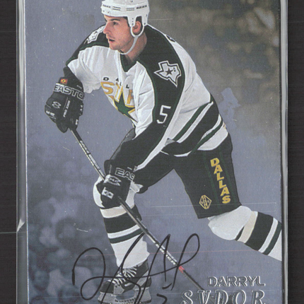 1998 Be A Player Darryl Sydor #191 auto Auto