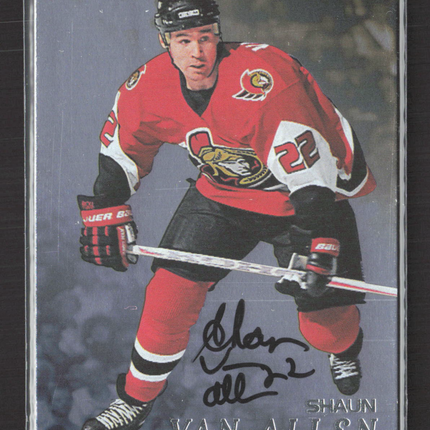 1998 Be A Player Shaun Van Allen #245 auto Auto