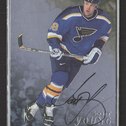 1998 Be A Player Scott Young #278 auto Auto