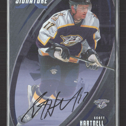 2003 In The Game BAP Signature Series Scott Hartnell #066 auto Auto