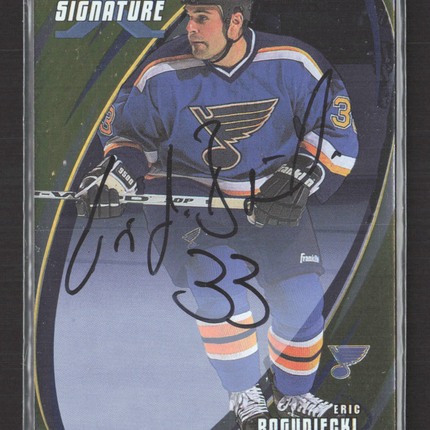 2003 In The Game BAP Signature Series Eric Boguniecki #150 auto Auto