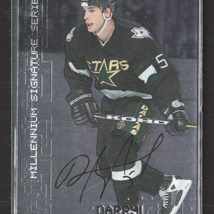 1999 In The Game Millennium Signature Series Darryl Sydor #85 auto Auto